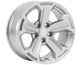 Quadratec Recon Wheel 17x8.5 Offset +11mm Silver Jeep 1999-2021